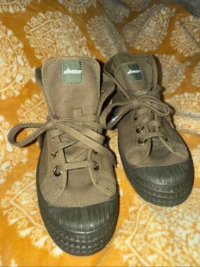 Novesta Star Dribble Sneakers 🫒🫒 - Military Canvas - 38/8